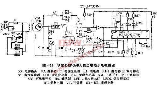 电茶壶自动烧水故障,电茶壶自动上水电路图2024/6/