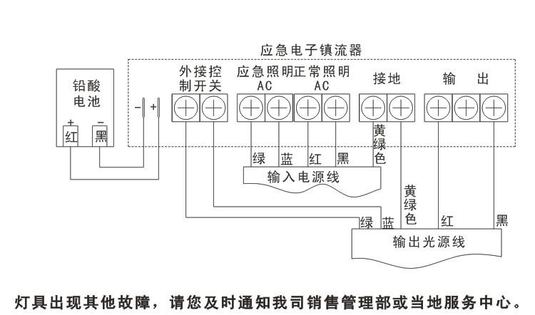 应急照明箱主电故障,应急照明箱出线端怎么接2024/6/